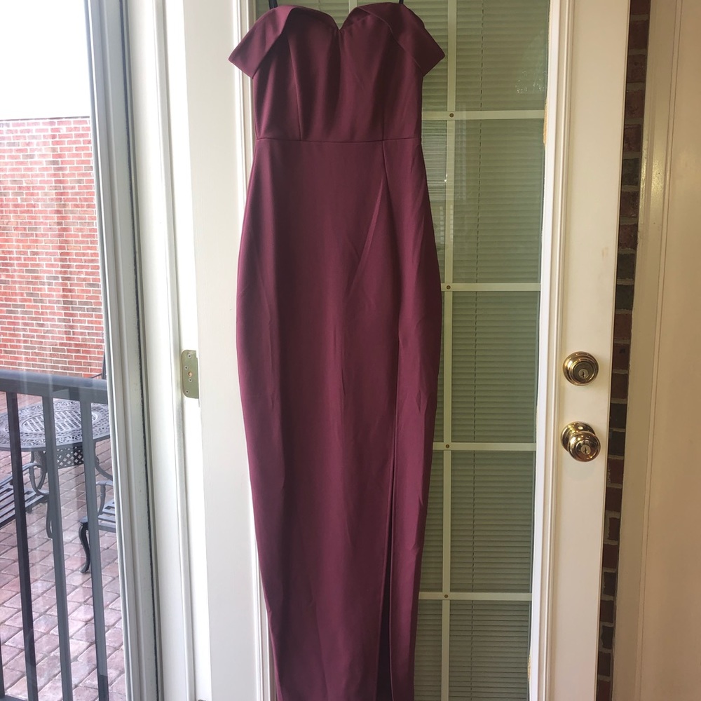 Mauve formal dress